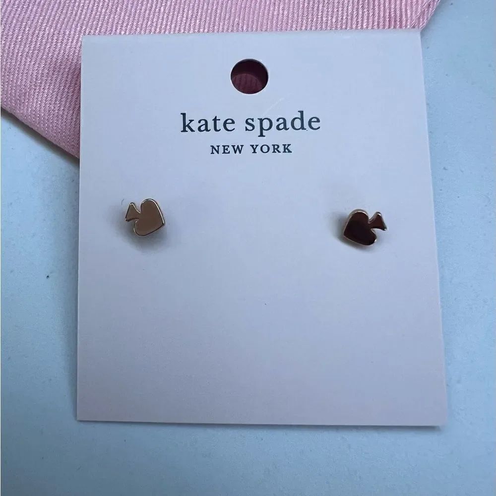 Kate Spade Everyday Spade Metal Studs - Picture 2 of 4